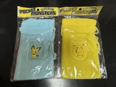 ポケットモンスター ピカチュウ ポーチ 2個セット