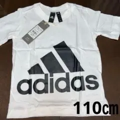 adidas アディダス Tシャツ　半袖シャツ　110 白　新品