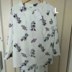 ミニーマウス フリース ルームウェアセット★新品未使用サイズL