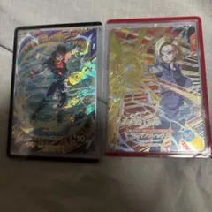 4弾ゴッドレア★ 人造人間１７号＆人造人間１８号 ２枚セット ダイバーズ