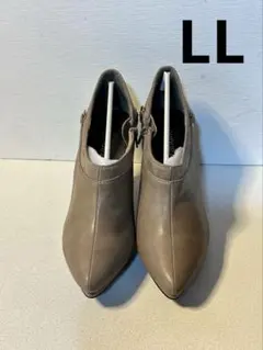 【新品未使用】grandifleur ベージュ ショートブーツ　ブーティ　LL