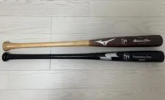 木製バット3本セット ミズノ:村上モデルオーダーバット ヤナセ:YUM 121