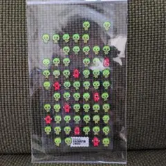 ガチャピンとムックのシール