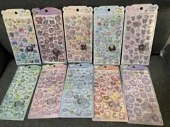 交渉中うるちゅるポップシール　サンリオ11シートセット