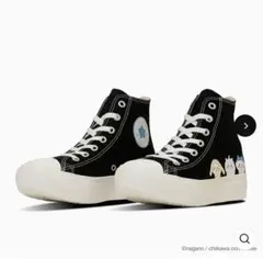 CONVERSE 23㎝ ちいかわ ハイカットスニーカー ブラック　新品