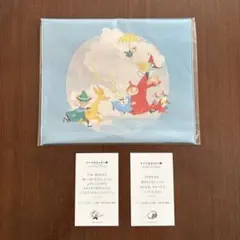 【新品】トーベとムーミン展限定 エンベロープケース&入場特典カード2枚