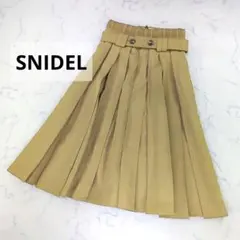 SNIDEL ロングスカート フレアスカート ベージュ スナイデル