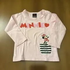 BABY DOLL ミニーマウス Tシャツ 90