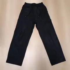 GU カットソーバギーパンツ ブラック ユニセックスS