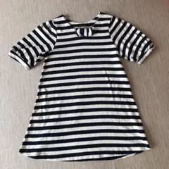 キッズ服 <女の子用 >140㎝　FITH フィス　 ボーダーワンピース