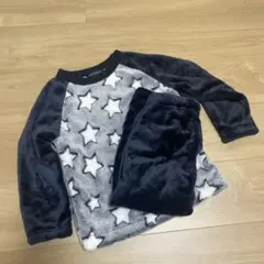 星柄フリースパジャマセット
