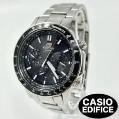 【ソーラー】CASIO EDIFICE デイト クロノグラフ メンズ 時計 稼働のサムネイル