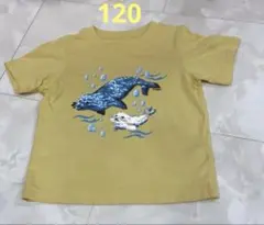 GU アザラシ スパンコール Tシャツ 120