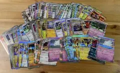 ポケモンカードセット R RR まとめ売り 190枚程 光り物のみ
