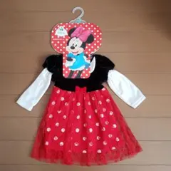 ミニーワンピース　コスプレ80cm