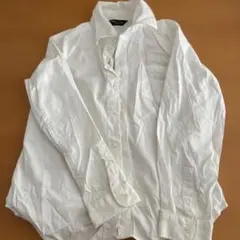 コムサイズム　白シャツ　120
