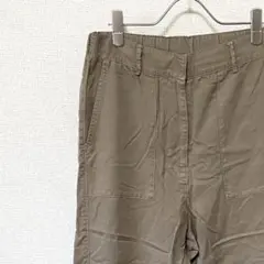 イージーパンツ ウエストゴム ハイウエスト ポケット付き シンプル ゆったり