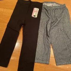 FRANTICA ブラック 7分丈レギンス M〜L