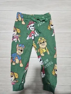 PAW PATROL 長ズボン 緑色 2-3Y