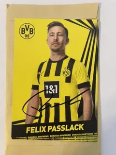 フェリックスパスラック　直筆サイン　ポストカード