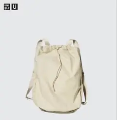 【連休のみ出品】ユニクロ　ドローストリングバックパック