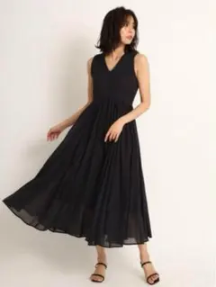 FRAY I.D コットンボイルワンピース