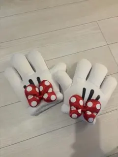 ミニーマウス　手袋 コスプレ