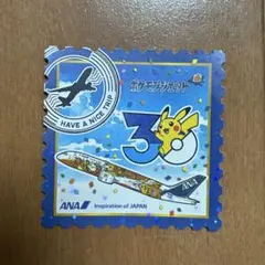 ANA 포켓몬 ジェット 30周年記念 ステッカー