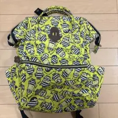 ミニオン柄イエローリュック