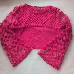SHEIN Dazy フィッシュネット 長袖 トップス XL