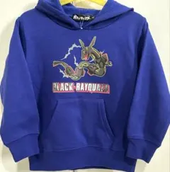 新品 ポケットモンスター トレーナー ブラックレックウザ 110 パーカー