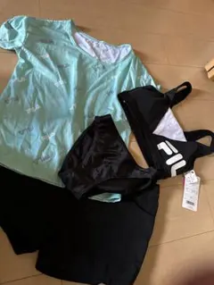 新品タグ付き　FIRA 水着4点セット　160cm フィラ　プール　海　夏休み
