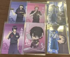 銀魂 カード、ステッカー 5点セット