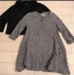 コムサ ジャケット 130 マーキーズ abond ワンピ 日本製  2点セット