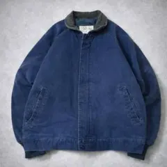 【Archive】中綿ジャケット 紺 コーデュロイ Walls USA製 ダック