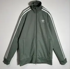 adidas ベッケンバウアー　トレフォイル刺繍ロゴ　トラックジャケット