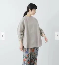 お値下げ 25SS リネンボートネックプルオーバー グレー お値下げ 25SS リネンボートネックプルオーバー グレー - メルカリ