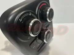 000エブリィ17系エアコンダイヤルアルミシルバー銀 ブルーイルミ純正