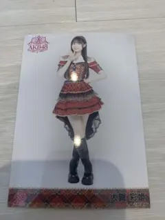 AKB48 八木愛月 20th記念生写真 赤チェック衣装 - メルカリ