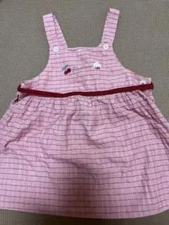 ファミリア　ワンピース　ジャンパースカート 90