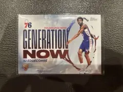 VJ EDGECOMBE topps sixers rcルーキー大活躍中