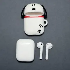 【Apple】AirPods（第2世代）A2031_SNOOPYケースカバー付