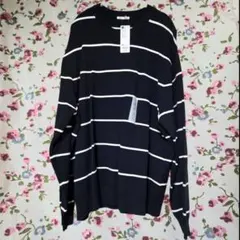 GU ジーユー ニットセーター ボーダー 新品
