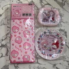 マイメロディ 吸水マット プレートセット