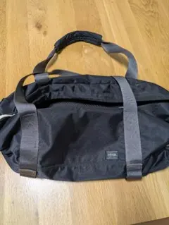 ポーター PORTER ×Toush ミニボストンバッグ ブラック×ターコイズ