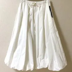 rosymonster ロージーモンスタータフタバルーンボリュームスカート 白M