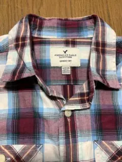 春コーデに活躍AMERICAN EAGLE OUTFITTERS 長袖シャツ S