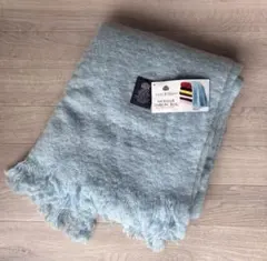 Logan & Mason モヘア スローラグ 140×183 未使用 タグ付き