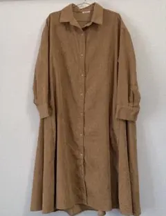 コーデュロイ ワンピース