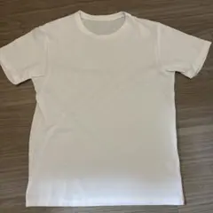 美品　UNIQLO ドライカラークルーネックTシャツ　白　M 444997